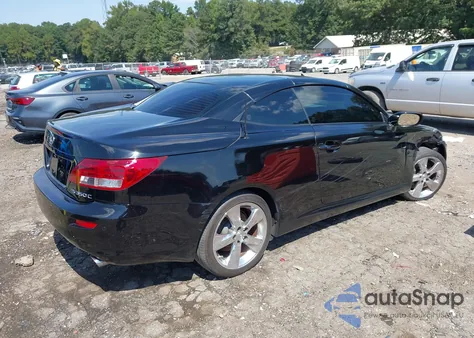 2010 Lexus Is 350C z USA, uszkodzony, nr VIN JTHFE2C27A2502688